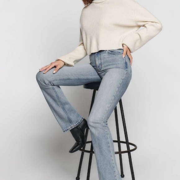 Reformation Peyton Straight Leg Denim - Picture 2 of 4
